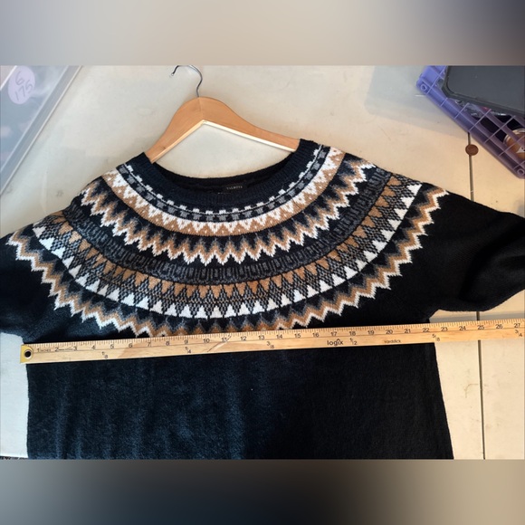 Talbots fair isle Women's Sweater XL - Picture 7 of 11